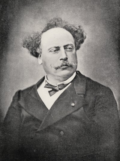 Alexandre Dumas Fils (1824-95) by French Photographer